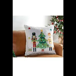 Kringle Express 20" x 20" Holiday Pillow